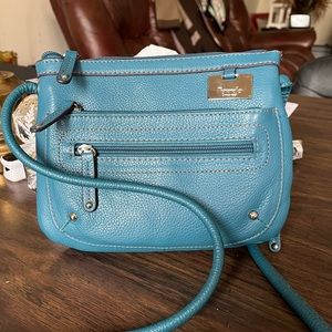 Tignanello Purse handbag organizer Leather crossbody